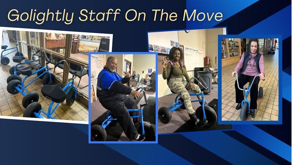  Bikes Purchased Make Getting About Faster for Golightly Staff!